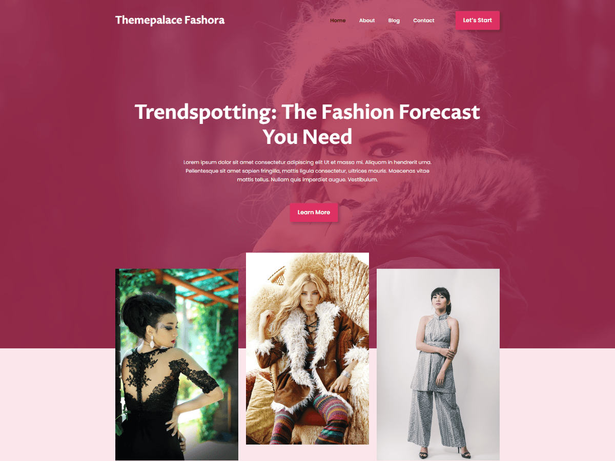 Themepalace Fashora Preview Wordpress Theme - Rating, Reviews, Preview, Demo & Download