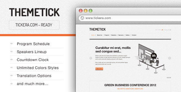 Themetick Preview Wordpress Theme - Rating, Reviews, Preview, Demo & Download