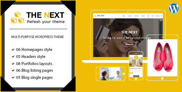 TheNext Preview Wordpress Theme - Rating, Reviews, Preview, Demo & Download