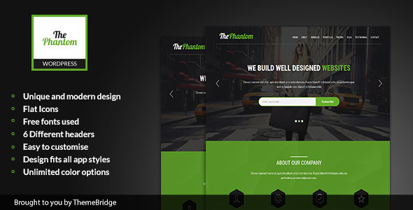ThePhantom Preview Wordpress Theme - Rating, Reviews, Preview, Demo & Download