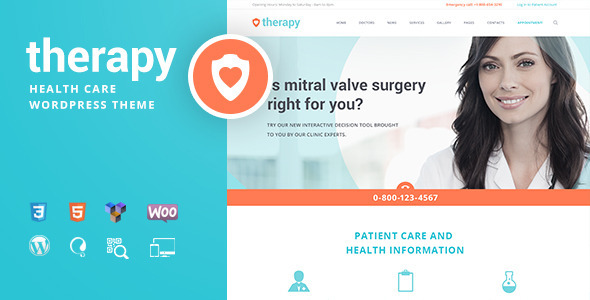 Therapy Preview Wordpress Theme - Rating, Reviews, Preview, Demo & Download