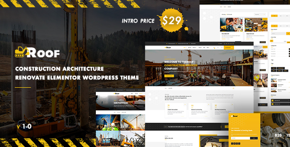 TheRoof Preview Wordpress Theme - Rating, Reviews, Preview, Demo & Download