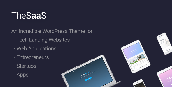 TheSaaS Preview Wordpress Theme - Rating, Reviews, Preview, Demo & Download