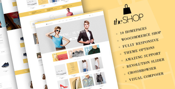 TheShop Preview Wordpress Theme - Rating, Reviews, Preview, Demo & Download