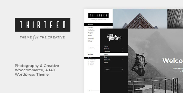 Thirteen Preview Wordpress Theme - Rating, Reviews, Preview, Demo & Download