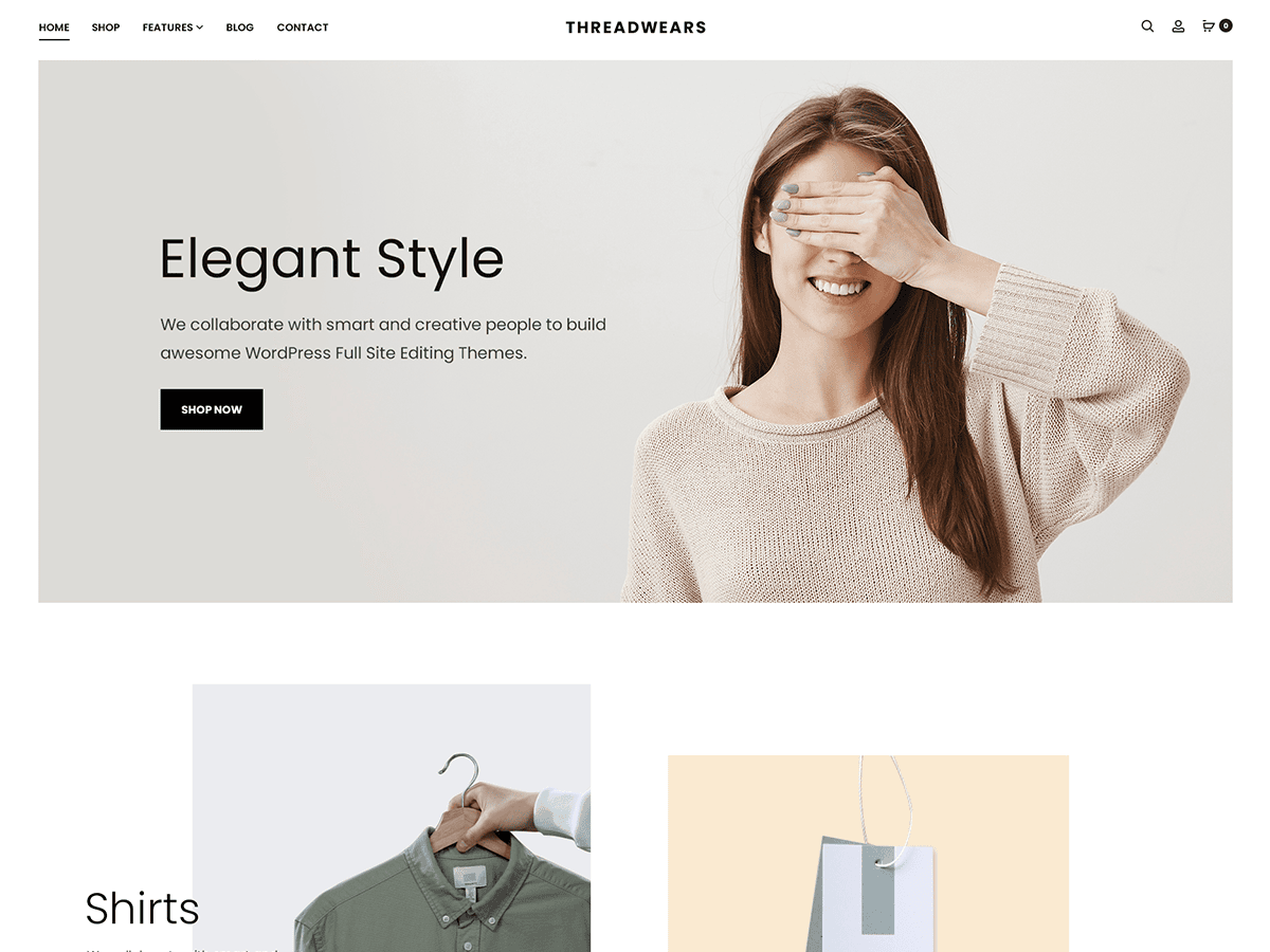 Threadwears Preview Wordpress Theme - Rating, Reviews, Preview, Demo & Download
