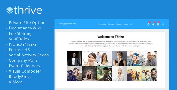 Thrive Preview Wordpress Theme - Rating, Reviews, Preview, Demo & Download