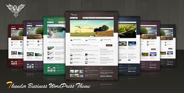 Thunder Corporate Preview Wordpress Theme - Rating, Reviews, Preview, Demo & Download