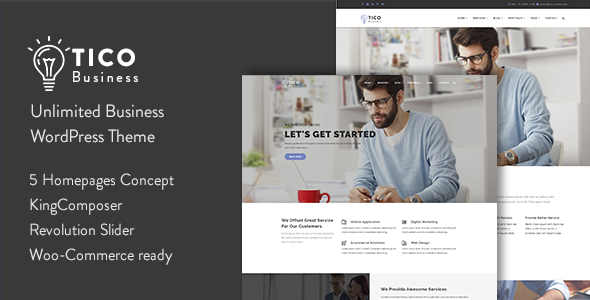 Tico Preview Wordpress Theme - Rating, Reviews, Preview, Demo & Download
