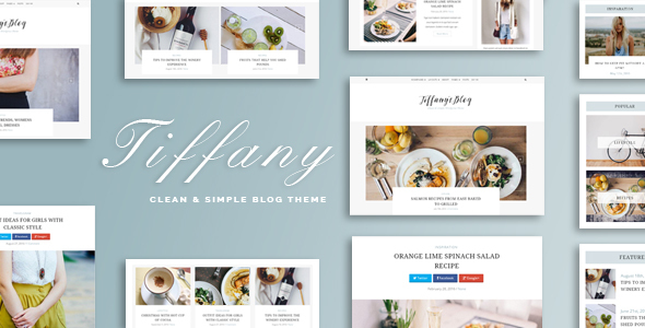 Tiffany Preview Wordpress Theme - Rating, Reviews, Preview, Demo & Download
