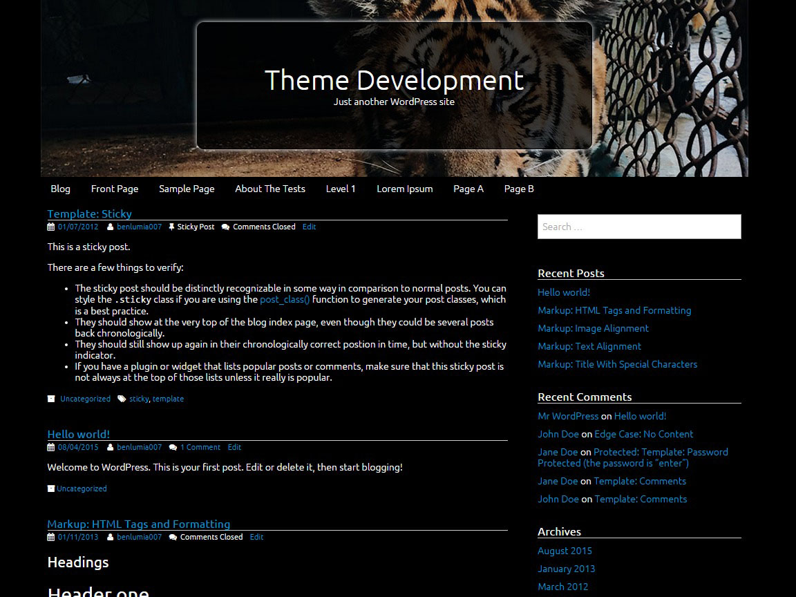 Tifology Preview Wordpress Theme - Rating, Reviews, Preview, Demo & Download