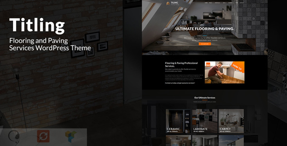Tiling Preview Wordpress Theme - Rating, Reviews, Preview, Demo & Download