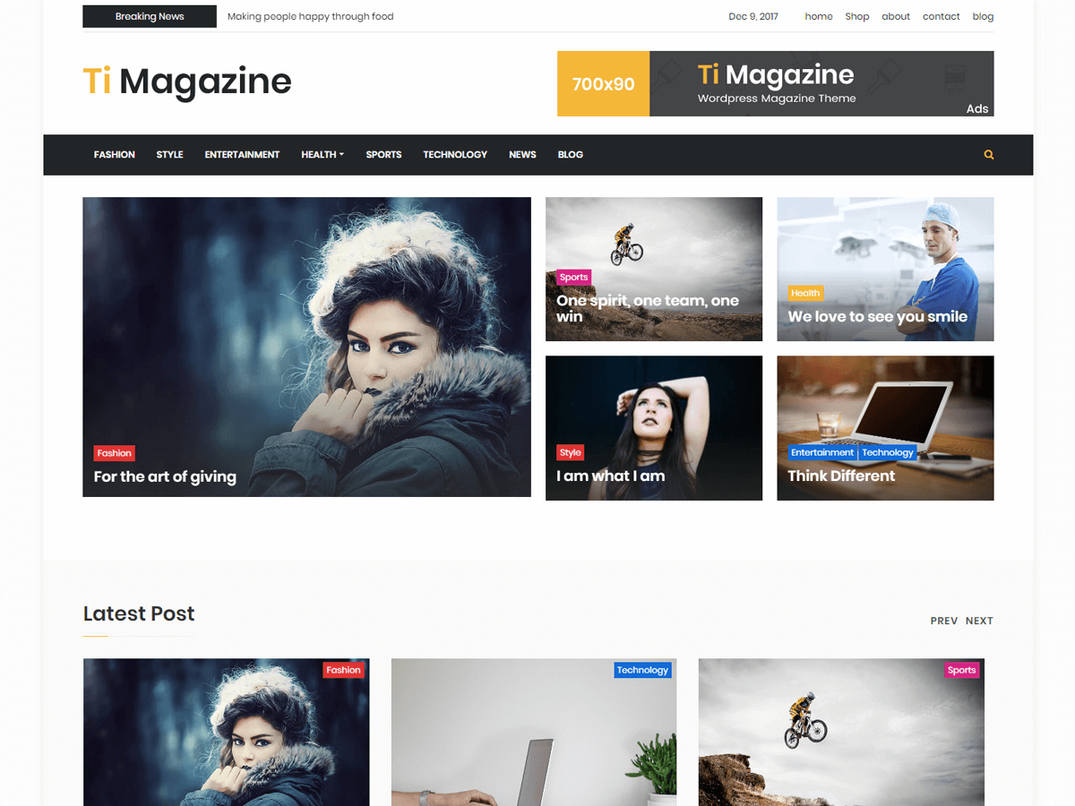 Timagazine Preview Wordpress Theme - Rating, Reviews, Preview, Demo & Download