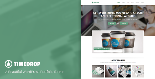 Timedrop Preview Wordpress Theme - Rating, Reviews, Preview, Demo & Download