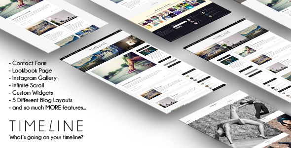 Timeline Preview Wordpress Theme - Rating, Reviews, Preview, Demo & Download
