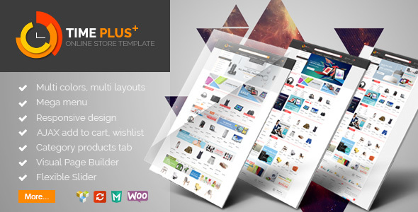 TimePlus Preview Wordpress Theme - Rating, Reviews, Preview, Demo & Download