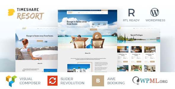 TimeShare Preview Wordpress Theme - Rating, Reviews, Preview, Demo & Download