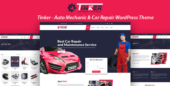 Tinker Preview Wordpress Theme - Rating, Reviews, Preview, Demo & Download