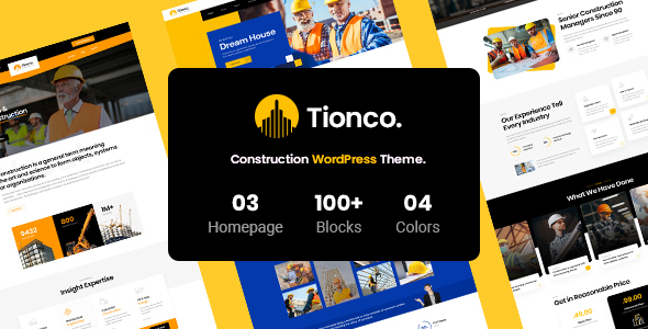 Tionco Preview Wordpress Theme - Rating, Reviews, Preview, Demo & Download