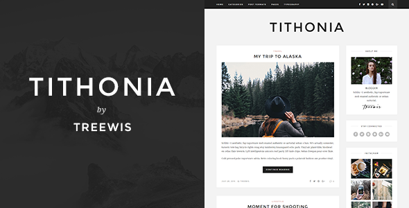 Tithonia Preview Wordpress Theme - Rating, Reviews, Preview, Demo & Download