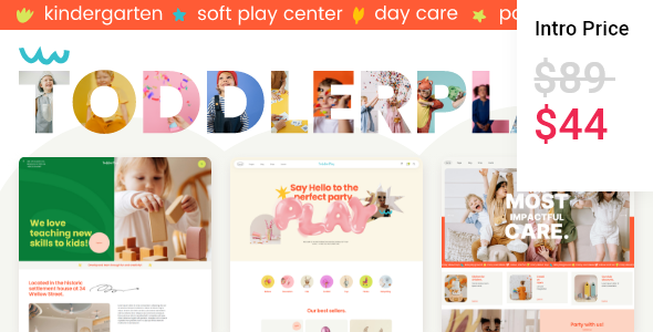 ToddlerPlay Preview Wordpress Theme - Rating, Reviews, Preview, Demo & Download