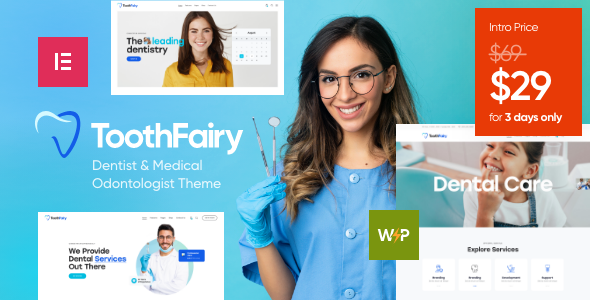 Tooth Fairy Preview Wordpress Theme - Rating, Reviews, Preview, Demo & Download