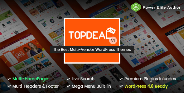 TopDeal Preview Wordpress Theme - Rating, Reviews, Preview, Demo & Download