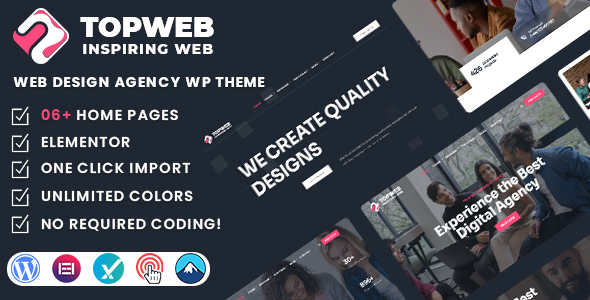 Topweb Preview Wordpress Theme - Rating, Reviews, Preview, Demo & Download