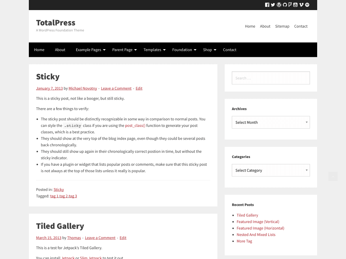 TotalPress Preview Wordpress Theme - Rating, Reviews, Preview, Demo & Download
