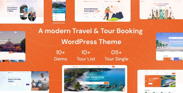 Tourio Preview Wordpress Theme - Rating, Reviews, Preview, Demo & Download