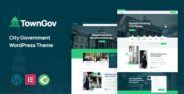 Towngov Preview Wordpress Theme - Rating, Reviews, Preview, Demo & Download