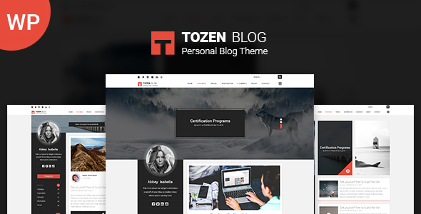 Tozen Preview Wordpress Theme - Rating, Reviews, Preview, Demo & Download