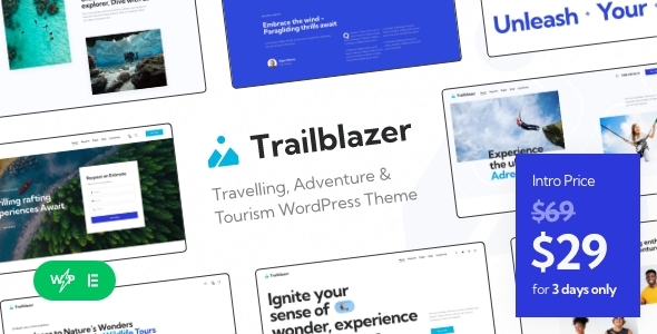 Trailblazer Preview Wordpress Theme - Rating, Reviews, Preview, Demo & Download
