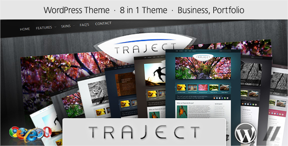 Traject Preview Wordpress Theme - Rating, Reviews, Preview, Demo & Download