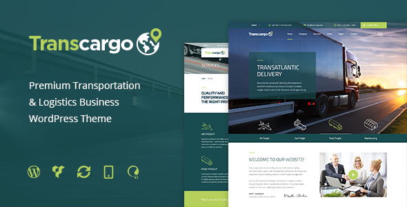 Transcargo Preview Wordpress Theme - Rating, Reviews, Preview, Demo & Download