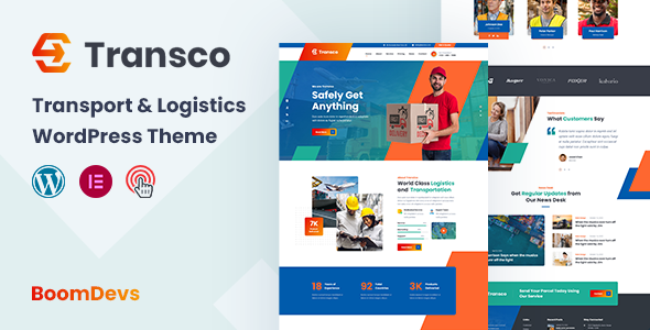 Transco Preview Wordpress Theme - Rating, Reviews, Preview, Demo & Download