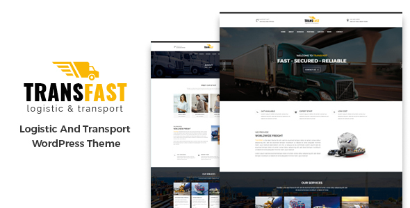 Transfast Preview Wordpress Theme - Rating, Reviews, Preview, Demo & Download