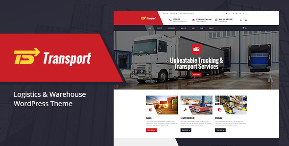 Transport Preview Wordpress Theme - Rating, Reviews, Preview, Demo & Download
