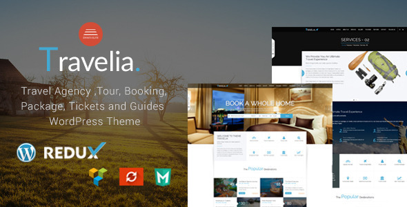 Travel Agency Preview Wordpress Theme - Rating, Reviews, Preview, Demo & Download