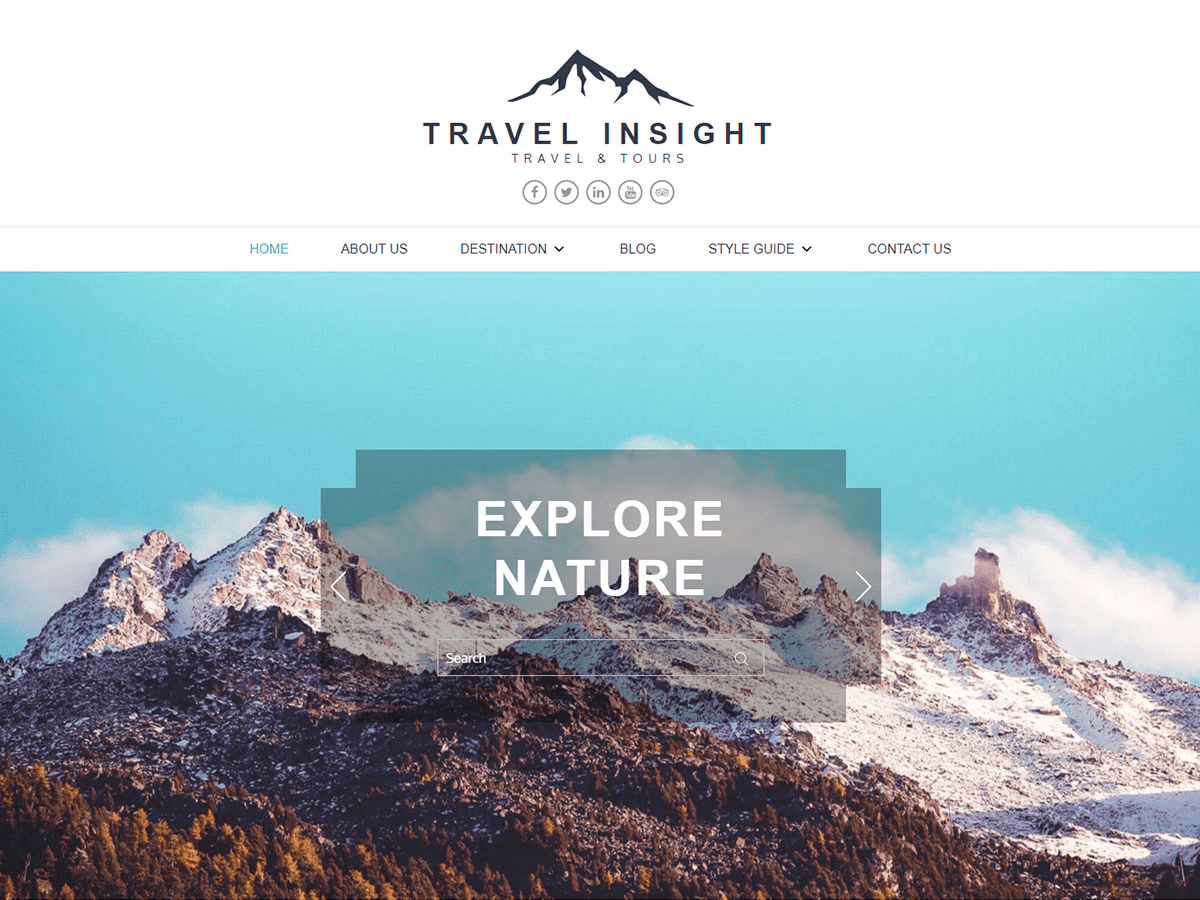 Travel Insight Preview Wordpress Theme - Rating, Reviews, Preview, Demo & Download