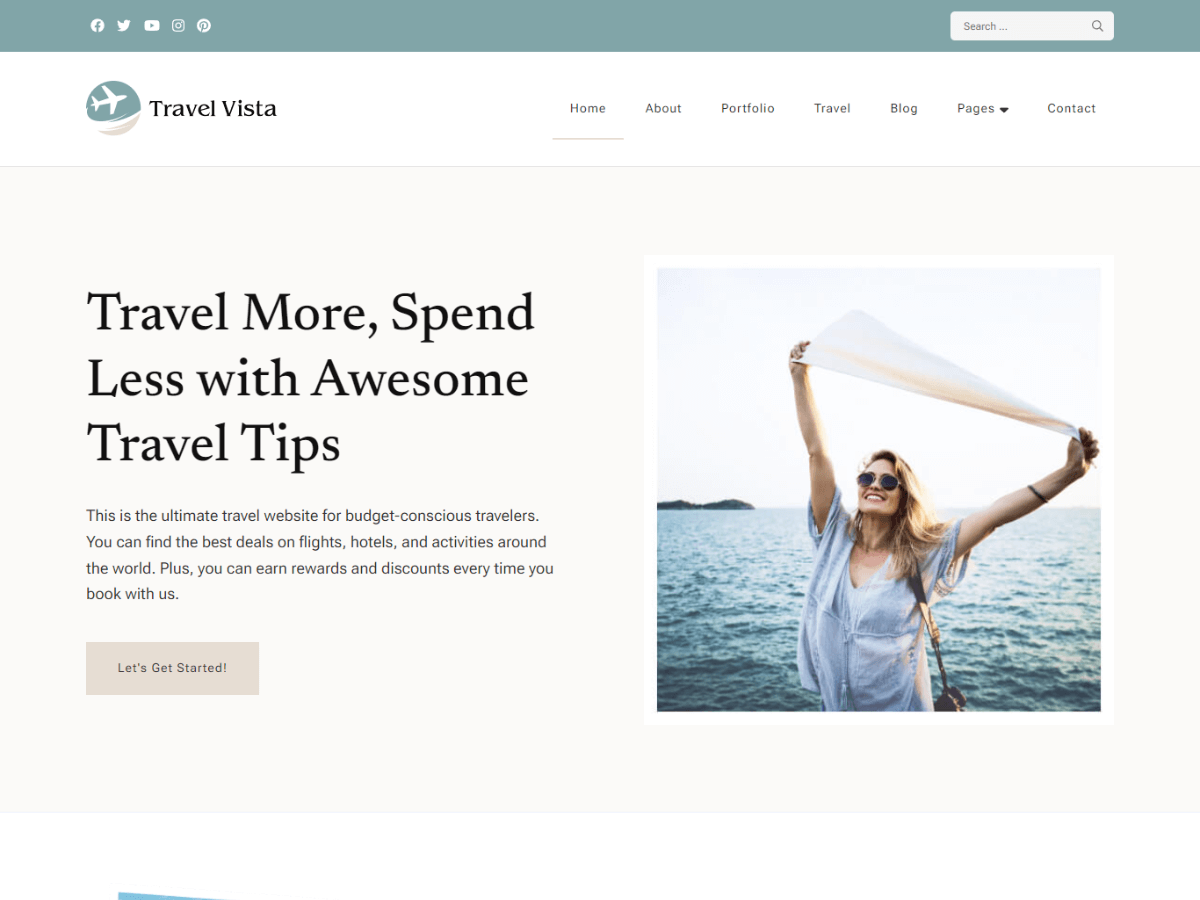Travel Vista Preview Wordpress Theme - Rating, Reviews, Preview, Demo & Download
