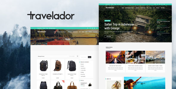Travelador Preview Wordpress Theme - Rating, Reviews, Preview, Demo & Download