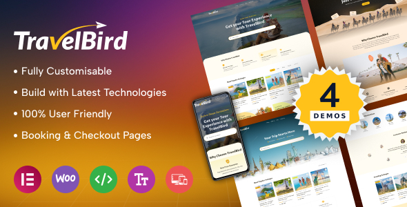 TravelBird Preview Wordpress Theme - Rating, Reviews, Preview, Demo & Download