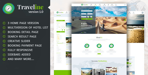 Traveline Preview Wordpress Theme - Rating, Reviews, Preview, Demo & Download
