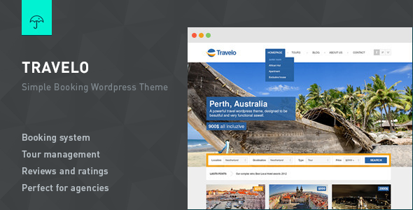Travelo Preview Wordpress Theme - Rating, Reviews, Preview, Demo & Download