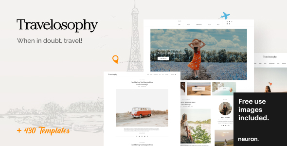Travelosophy Preview Wordpress Theme - Rating, Reviews, Preview, Demo & Download