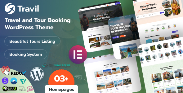 Travil Preview Wordpress Theme - Rating, Reviews, Preview, Demo & Download