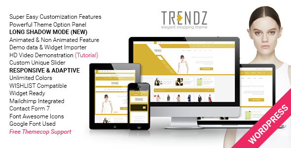Trendz Preview Wordpress Theme - Rating, Reviews, Preview, Demo & Download