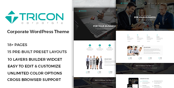 Tricon Preview Wordpress Theme - Rating, Reviews, Preview, Demo & Download