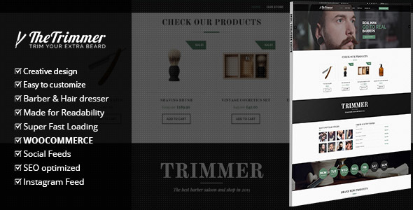 Trimmer Preview Wordpress Theme - Rating, Reviews, Preview, Demo & Download